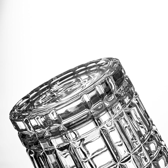 Highball Glasses Set of 6, Tall Beverage Glasses Collins for Water, Juice, Cocktails, Beer, Soda, Wine (14 OZ)