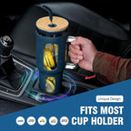 Glass Tumbler with Lid and Straw, 46 oz Iced Coffee Cup with Handle, Large Water Bottles with Silicone Sleeve, Glass Cup with Straws - Pearl Straw & Drinking Straw BPA Free-Blue