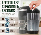PUREHQ Coffee Machine Descaler Tablets – 24 Count Cleaning Tabs with 6 Keurig Water Filter Cartridges – Compatible with Keurig and Breville Coffee Makers