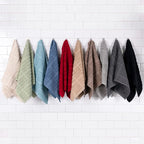 All-Clad Solid Kitchen Towels: Highly Absorbent, Super Soft Long Lasting - 100% Cotton, 17"x30" Tea Towels for Cleaning & Drying Dishes, Pans, Glassware, or Countertops, (2-Pack), Pewter