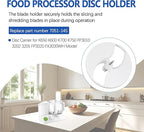 K650 Food Processor Disc Holder for Braun Insert Carrier Food Processor，Replacement Part K600 K700 K750 FP3010 FP3020 FX3030WH