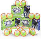 Quick & Clean [18-Pack] Cleaning Pods - K Cup Cleaner Pods for Keurig - 2.0 Coffee Machine Compatible, Removes Stains, Non-Toxic and Eco-Friendly