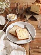 LE TAUCI 18-Piece Ceramic Dinnerware Set, Service for 6 – White Farmhouse Deeper Plates & Bowls (10" Dinner, 8" Salad, 6" Bowls), Stackable, Chip Resistant Stoneware Dishes