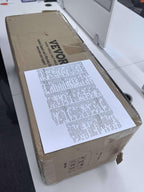 VEVOR Commercial Waffle Maker, Dual-Head Round Waffle Baker Machine, 2460W Non-Stick Stainless Steel Belgian Waffle Iron with Temp and Time Control, Handle, for Restaurant Bakery Snack Bar Family