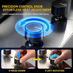 34-Inch Premium Built-In Liquid Propane Griddle for Outdoor Kitchen, 3-Burner Heavy Duty Stainless Steel Flat Top Grill with Lid, 48,000 BTUs, Large Cooking Area for BBQ Island, Outdoor Cooking,Silver