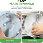 NutriChef Stainless Steel Cookware Stock Pot - 24 Quart, Heavy Duty Induction Soup Pot With Lid, Induction, Ceramic, Glass and Halogen Cooktops Compatible - NCSPT24Q