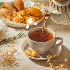 Sweese 6 Ounce Cappuccino Cups with Saucers, Porcelain Double Espresso Cups Set of 4 - Gray