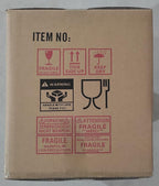 MALACASA 30-Piece Gourmet Porcelain Dinnerware Sets, Modern White Round Dish Set for 6 - Premium Serving Plates and Bowls Sets for Dessert, Salad, Soup, Pasta - Series AMELIA