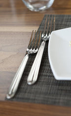 Fortessa Metropolitan 18/10 Stainless Steel Flatware Table Fork, Set of 12