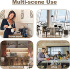 200 Count Coffee Filter, Unbleached Cone Filters for 2-4 Cup Brewers, Biodegradable and Chemical-Free Coffee Filters for Home, Travel & Office (Size #2)