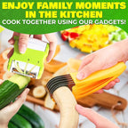 10 Pcs Fruit Slicer Set Fruit Cutting Tools - Pineapple Corer and Slicer Kiwi Cutter Apple Slicer and Corer Cantaloupe Cutter Strawberry Huller Watermelon Cutter Slicer Tool - Banana Cutter Slicer
