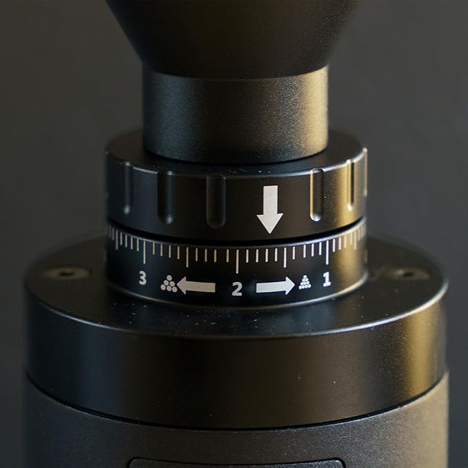 D40+ Single Dose Coffee Grinder (Black)