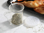 New Star Foodservice 22513 Plastic Dredge with 3 Snap-on Lid, Seasoning Sugar Spice Pepper Shaker, 10 OZ