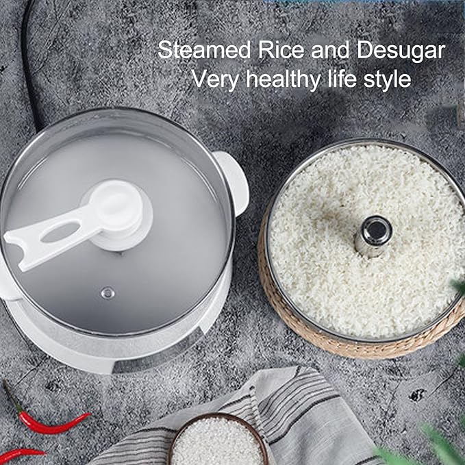 Low Sugar Carbrice Cooker with 4L large capacity,110V Electric Rice Cooker with Fast heating speed, Rice Maker 24H Delay Start & Keep Warm for Rice