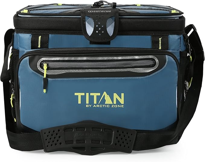 Titan by Arctic Zone 30 Can Zipperless Soft Cooler with HardBody Liner