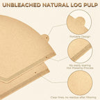 100 Count #4 Cone Coffee Filters 8-12 Cup, Unbleached Natural Paper, Disposable coffee filters 4 cone paper, Filters Paper Compatible with Ninja Coffee Filters, Pour Over and Drip Coffee Maker