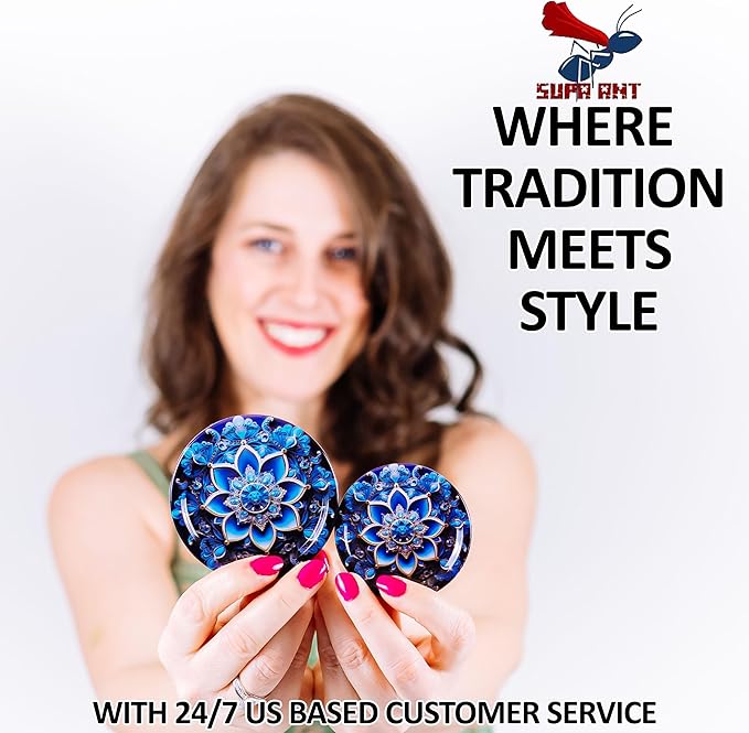 Supa Ant Thickest Canning Lids Regular Mouth (50 Pcs.) Food Grade Tin Can Lids for Canned Food - Buckle Proof & Rust Proof Lid for Canning Kit for Regular Mouth Mason Jars (Turquoise) Canning Supplies