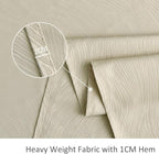 maxmill Jacquard Table Cloth Swirl Pattern Spillproof Wrinkle Resistant Heavy Weight Soft Tablecloth for Kitchen Dinning Tabletop Outdoor Picnic Rectangle 52 x 70 Inch Beige