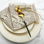 24Pcs Gold Mirror Silverware Flatware With Green Handle, 18/0 Stainless Steel Cutlery Set Utensils Kitchen Dinnerware Include Knife Fork Spoon and Teaspoon, Service for 4