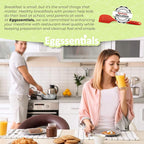 Eggssentials Poached Egg Maker Stainless Steel Egg Poacher Pan Food Grade Safe PFOA Free with Spatula