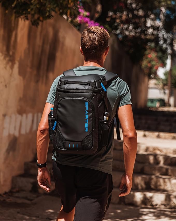 Backpack Cooler Insulated Leak Proof 33/49 Cans, 2 Insulated Compartments Thermal Bag, Portable Lightweight Beach Travel Camping Lunch Backpack for Men and Women