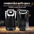 Keurig Starter Kit Replacement for Keurig 2.0 K200, K250, K35, K-Duo, K Duo Hot & Iced Gen 2 and K-Compact Coffee Makers by PureHQ - Includes Short Filter Holder and 3-Pack Cartridges Water Filters