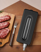 HOMGEN Meat Tenderizer for KitchenAid-Stainless Steel Meat Tenderizer Attachment with Durable Gears-Universal Fit All KitchenAid Models -Professional Meat Pounder for Beef/Pork/Includes Sturdy Cover