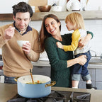 Ceramic Cookware Set, VONIKI 16 Pcs Pots and Pans Set Non Stick, Kitchen Cookware Sets with Cooking Utensils Set, Non Toxic Cookware Set White Gold Pan Set for Cooking Pot Oven & Dishwasher Safe, Gift