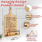 Gifts for Grandma, Grandma Gifts for Mothers Day from Grandkids, Cookbook Stand, Birthday Gift Recipe Book Holder Stand, Kitchen Baking Presents, Best Grandma Ever