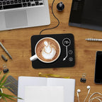 Coffee Mug Warmer, CEROBEAR Mug Warmer for Desk 3 Temperature Control 130℉/150℉/170℉, Cup Warmer with Auto Shut Off for Coffee Milk Tea Beverage-Black