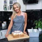 Square Tube Cake Pan 18 Cups - 2-Pcs Set Angel Food Cake Pan with Removable Bottom – Non-Stick Aluminum Pans for Baking Pound, Chiffon Cakes – 10-inch Angel Mold with Cooling Feet