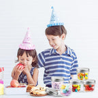 Amzcku 4 oz Glass Mason Jars with Regular Mouth Lids - 24-Pack Glass Canning Jars for Storage, Overnight Oats, Jam, Jelly, Honey, Beans, Spices, Wedding Favors, Shower Favors