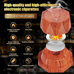 Electric Whiskey Smoker Kit with 4 Wood Chips,2 Whisky Stones,Cocktail Smoker Kit Built-in Lighter, No Butane Needed,Old Fashioned Drink Smoker Kit, Bourbon Whiskey Gifts for Men,Dad,Husband