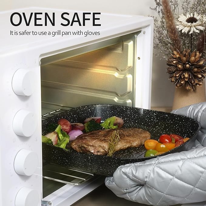 23PCS Ceramic Nonstick Cookware Set, Nonstick Detachable Handle Ceramic Cookware, Induction Kitchen Cooking Set with Removable Handle,include Frying Pans & Saucepans Oven Safe(Black)