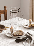 Dinnerware Sets for 4, 12 Piece Ceramic Dish Set with Plates and Bowls | Oven/Dishwasher/Microwave Safe | Ideal for Housewarming | Reactive Beige (10" Plate+8" Dish+27oz Bowl)