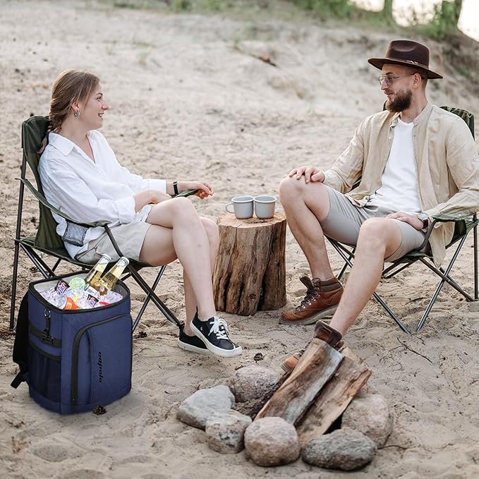 Capolo 36/45 Cans Cooler Backpack Insulated Waterproof for Women Men Lunch Backpack Coolers Leak Proof Soft Cooler Bags