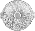 Foil Lux 8.5 Quart Pans And Lids, 10 Disposable Pots With Lids - Oven-Ready, Stove Compatible, Aluminum Foil Baking Pans, Freezable, For Outdoor Camping, Vacation, Picnic, And More - Restaurantware