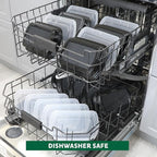 Freshware Meal Prep Containers [45 Pack] 1 Compartment with Lids, Food Storage Containers, Bento Box, BPA Free, Stackable, Microwave/Dishwasher/Freezer Safe (38 oz)