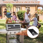 66036 Grease Tray for Weber Genesis II 300 Series Gas Grills (2017 and Newer), Drip Pan Tray for Genesis 2 E-310, Genesis II E-335, S-310 S-320 S-330 Grease Tray for Weber Genesis II Parts