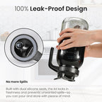 64oz Mason Jar Pitcher - Airtight & Leakproof Glass Pitchers with Handle and Lid, Perfect for Breastmilk, Cold Brew and Sun Tea for Outside,2 Quart Mason Jar with Pour Spout Lid,1/2 Gallon Water Jug