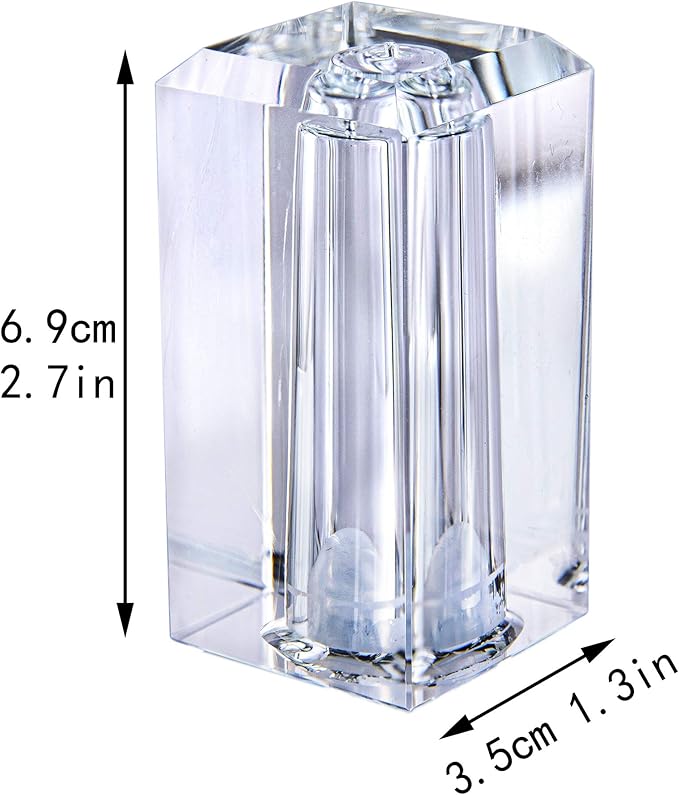 Set of 2 Refillable Seasoning Bottle Crystal Salt and Pepper Shakers Kitchen or Table Decor Salt Shaker Set