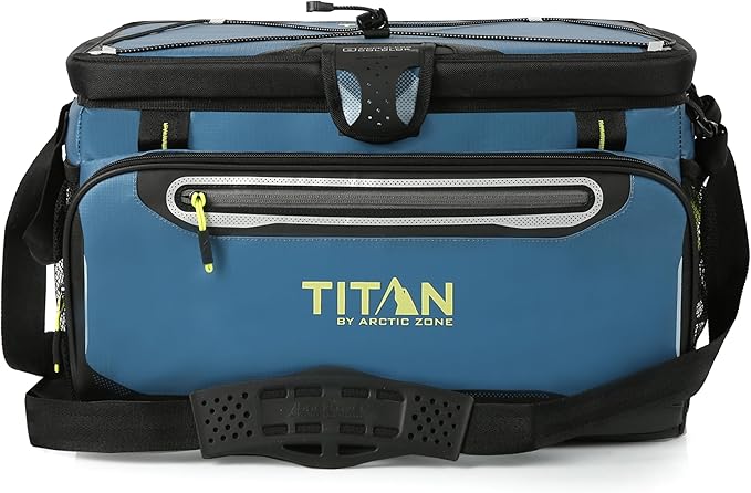 Titan by Arctic Zone 30 Can Zipperless Soft Cooler with HardBody Liner
