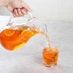 Bev Tek 57 Ounce Water Pitcher, 1 Heavy-Duty Water Jug - Dishwashable, Shatterproof, Clear Polycarbonate Beverage Serveware, For All Kinds Of Beverages - Restaurantware