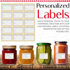 Canning pot with rack and lid - Water bath canner for canning - Complete premium canning kit with large Pot 21.5 Qt in stainless steel 304 - The French canning kit by La Cuisine de Camille