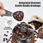 Doosu 1 Tablespoon Coffee Scoop - 18/8 Stainless Steel Heavy Duty Measuring Spoon with Short Handle, Food Grade Metal Tbsp Scoop for Ground Coffee Beans Tea Sugar Powder (15ml)