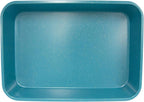 casaWare Grande Lasagna/Roaster Pan 18 x 12 x 3-Inch - Extra Large, Ceramic Coated NonStick (Blue Granite)