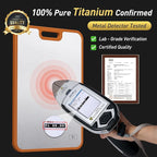 2 Packs Titanium Cutting Boards for Kitchen Chopping Board Butcher Block 2 in 1 Pure Titanium and Wheat Straw PP Father Day Dad Parent Stepdad Who Want Everything Future Groom Bride Law Christmas Xmas