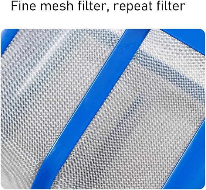 ZJchao Greek Yogurt Strainer, 0.05 Gallon/200ml Stainless Steel Non Stick Yogurt Filter for Thick Greek Yogurt, Soybean Milk, Berries, Soup, Fruit Juice, Coffee