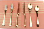 24-Piece Flatware Set,Extra Thick Heavy Duty - 18/10 Stainless Steel Cutlery Sets,High Matte Rose Gold Finish Silverware Flatware Sets Service for 4,Use for Home,Tableware Utensil Sets