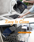 Nuwave Brio Plus 6-in-1 Air Fryer, 7-Qt Large Capacity, 50°F–400°F Precise Temp Control, Non-Toxic PFAS-Free Nonstick, Air Fry, Bake, Roast, Toast, Dehydrate, Reheat, 100 Presets, Dishwasher Safe